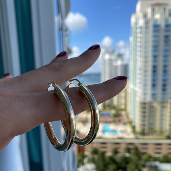 Classic Medium Hoops
