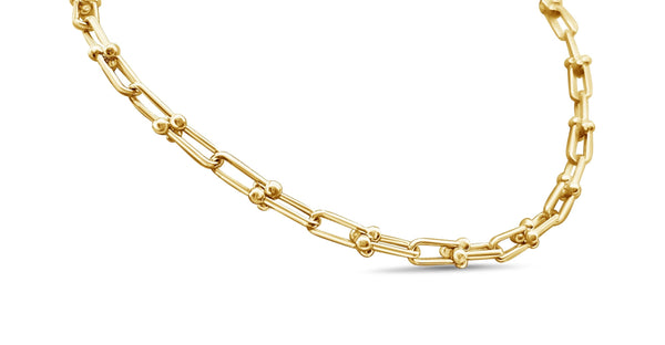 The U Link (horseshoe) Necklace