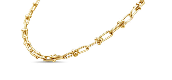 The U Link (horseshoe) Necklace