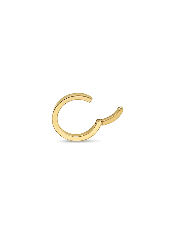 Round Gold Hinge-Charm Holder