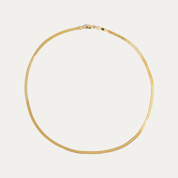 KC Herringbone Snake Necklace