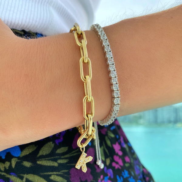 Boyfriend Bracelet (Paper Clip Bracelet)